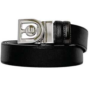 Dunhill Belt ec-24559 Black/Brown Satchel, Unused,